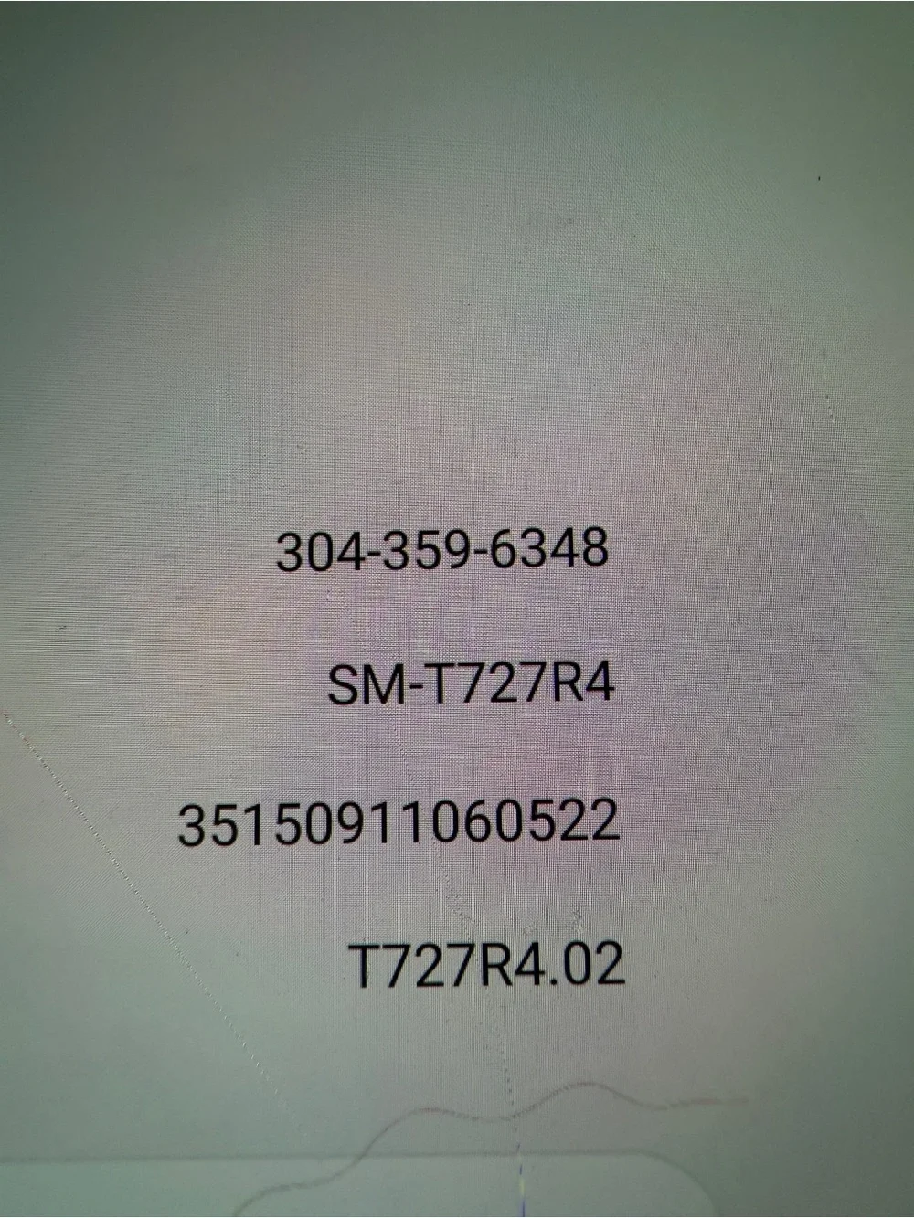 Samsung Galaxy Tab S5e  (Cracked Screen) Unlocked.